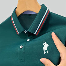 Camisa Masculina Polo Casual Simples Manga Curta - Lojas Ponto Nacional