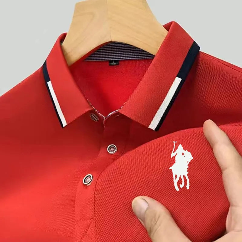 Camisa Masculina Polo Casual Simples Manga Curta - Lojas Ponto Nacional