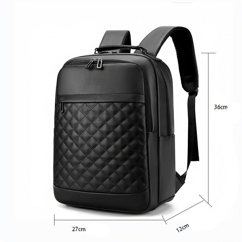 Mochila de Couro Masculina para Viagem