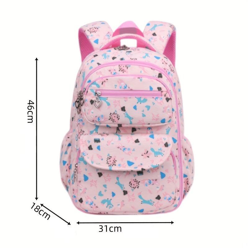 Mochila Escolar Estampada Impermeável