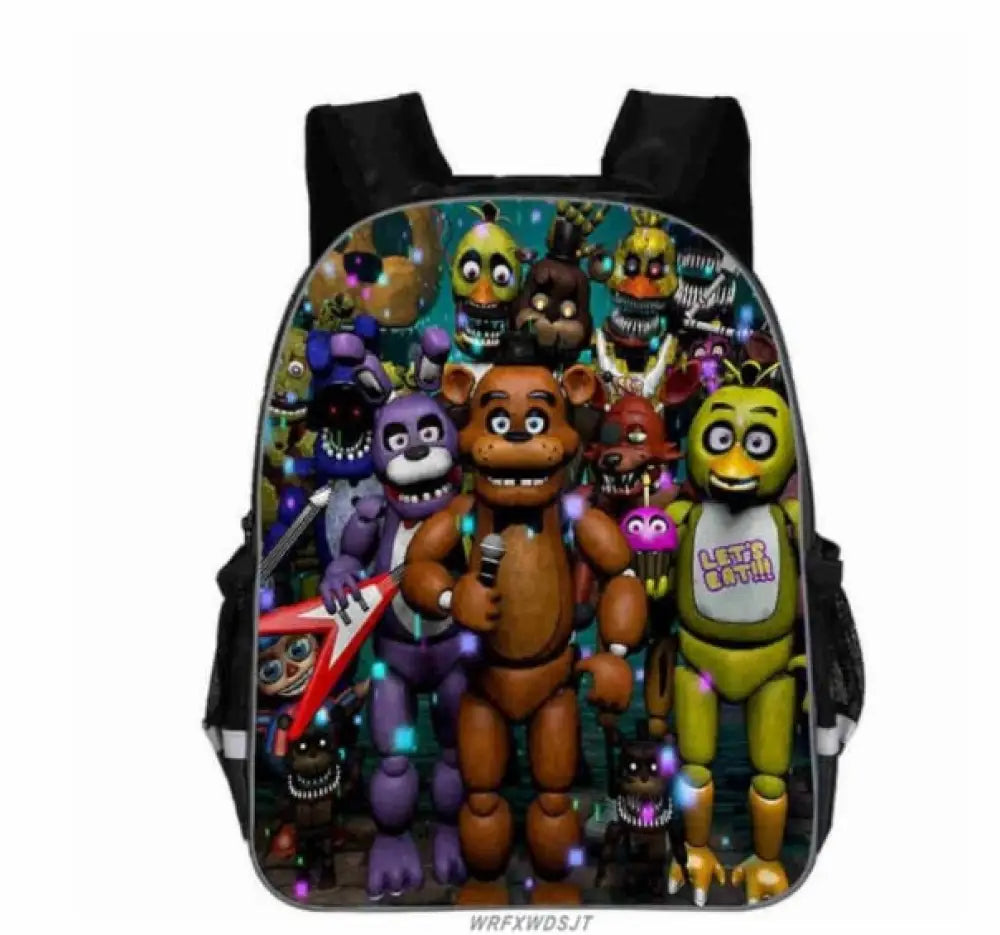 Mochila Escolar Infantil Five Nights At Freddys