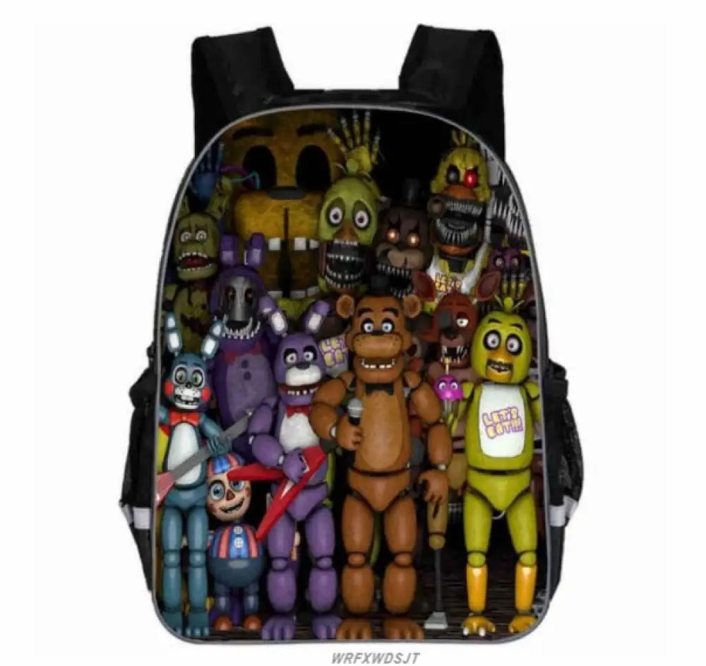 Mochila Escolar Infantil Five Nights At Freddys