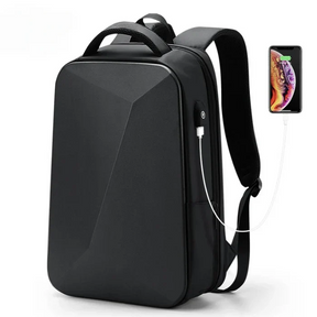 Mochila Executiva Impermeável - Notebook 14", Expansível e Porta USB